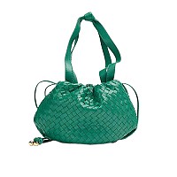 [스페셜오더]BOTTEGA VENETA-651811 보테가 베네타 블랙 인트레치아토 스몰 벌브 숄더 백