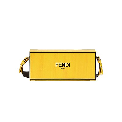 [스페셜오더]FENDI-7VA519 펜디 옐로우 버티컬 박스 숄더백