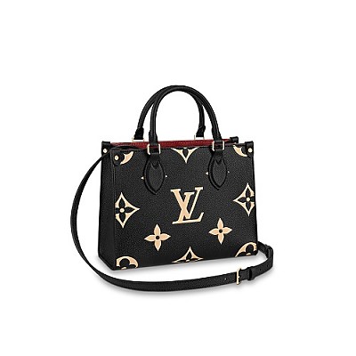 [스페셜오더]LOUIS VUITTON-M44674 루이비통 블랙/카라멜 모노그램 온더고 GM