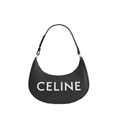 [스페셜오더]CELINE-193953 셀린느 블랙 셀린느 레터링 프린트 AVA 아바 호보백 #sa셀린느