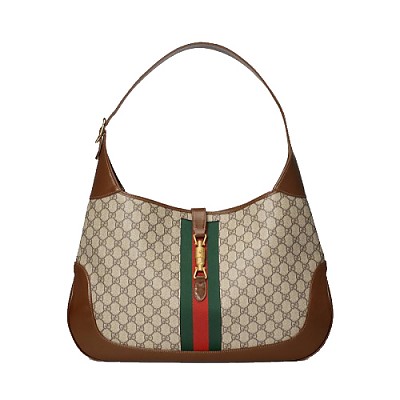 [스페셜오더]GUCCI-636706 8565 구찌 블루 오가닉 GG 데님 재키 1961 스몰 호보백