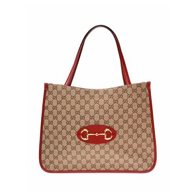 [스페셜오더]GUCCI-‎‎623694 9761 구찌 화이트 오리지널 GG 홀스빗 1955 토트백