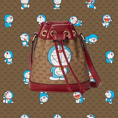 [스페셜오더]GUCCI-‎‎‎‎‎574886 9796 구찌 GG수프림 도라이몽 x 구찌 스몰 숄더 백