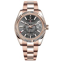 ★[正品완벽재현]ROLEX-326934 롤렉스 스카이-드웰러 스틸 블루 클래식 워치 42mm