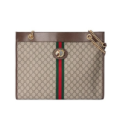 [스페셜오더]GUCCI-537219 8406 구찌 화이트 가죽 라자 라지 토트백