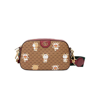 [스페셜오더]GUCCI-574886 8646 구찌 차이니스 발렌타이 데이 GG 애플 프린트 스몰 카메라 숄더백