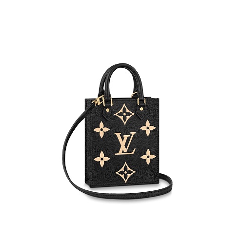 [스페셜오더]LOUIS VUITTON-M57937 루이비통 블랙&베쥬 모노그램 앙프렝뜨 쁘띠 삭 플라