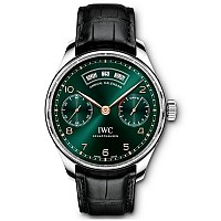 [스페셜오더]IWC-IW503502 IWC 포르투기저 애뉴얼 캘린더 스틸 블루 다이얼 시계 44mm