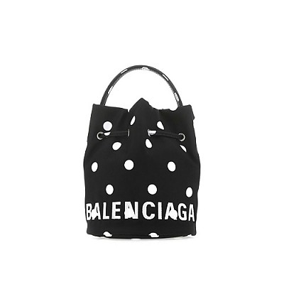 [스페셜오더]BALENCIAGA-619458 발렌시아가 핑크 WHEEL XS 드로스트링 스몰 버킷백