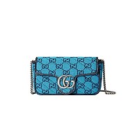 [스페셜오더]GUCCI-476433 9022 구찌 GG 마몽 화이트 수퍼 미니백