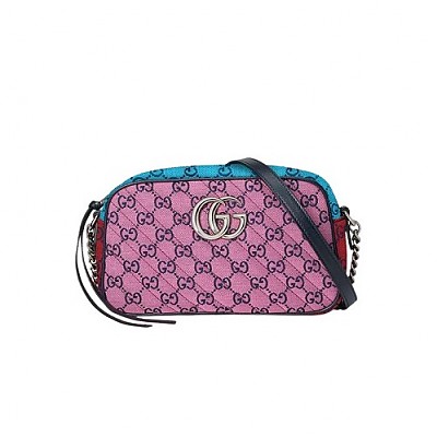 [스페셜오더]GUCCI-447632 5235 구찌 퍼플 GG 마몽 마틀라세 스몰 숄더백