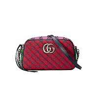 [스페셜오더]GUCCI-447632 5235 구찌 퍼플 GG 마몽 마틀라세 스몰 숄더백