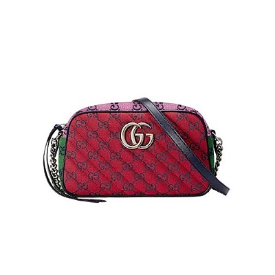 [스페셜오더]GUCCI-447632 5235 구찌 퍼플 GG 마몽 마틀라세 스몰 숄더백