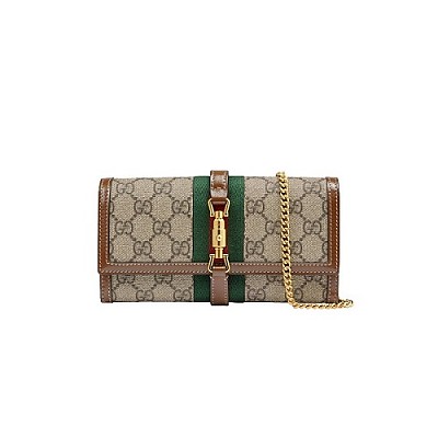 [스페셜오더]GUCCI-652681 1000 구찌 블랙 재키 1961 체인 월릿