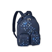 [스페셜오더]LOUIS VUITTON-M57840 루이비통 네이비 블루 모노그램 프린트 트리오 메신저