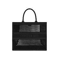 DIOR-디올 에크루/그레이 Oblique 자수 Dior Book Tote 라지 토트백 42cm - M1286ZRIW_M20I