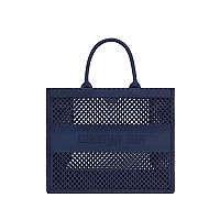 [스페셜오더]CHRISTIAN DIOR-M1296 디올 그레이 Toile de Jouy Reverse 자수 스몰 DIOR BOOK TOTE 백