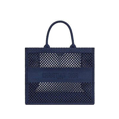 [스페셜오더]CHRISTIAN DIOR-M1296 디올 그레이 Toile de Jouy Reverse 자수 스몰 DIOR BOOK TOTE 백