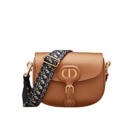 DIOR-디올 블루 Oblique 자카드 Dior Bobby 미디엄 호보백 22cm - M9319UTZQ_M928