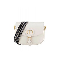 DIOR-디올 블루 Oblique 자카드 Dior Bobby 미디엄 호보백 22cm - M9319UTZQ_M928