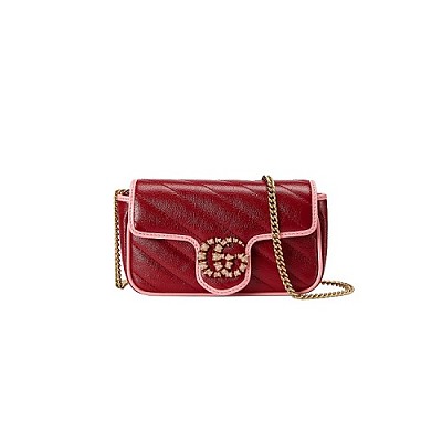 [스페셜오더]GUCCI-‎‎574969 3862 구찌 그린&에메랄드 GG 마몽 수퍼 미니 백