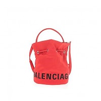 [스페셜오더]BALENCIAGA-619458 발렌시아가 핑크 WHEEL XS 드로스트링 스몰 버킷백