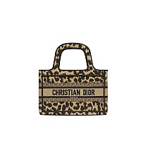 DIOR-디올 에크루/그레이 Oblique 자수 Dior Book Tote 라지 토트백 42cm - M1286ZRIW_M20I