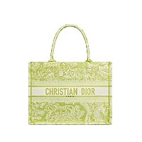 DIOR-디올 에크루/그레이 Oblique 자수 Dior Book Tote 라지 토트백 42cm - M1286ZRIW_M20I