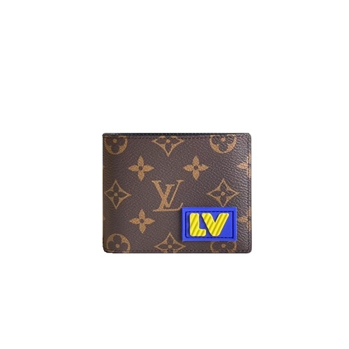 [스페셜오더]LOUIS VUITTON-M45789 루이비통 모노그램 LV 러버 시그니처 패치 멀티플 월릿