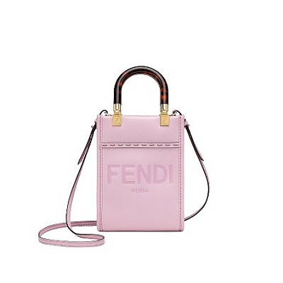 [스페셜오더]FENDI-8BS051 펜디 그레이 엘라프 미니 선샤인 쇼퍼 백