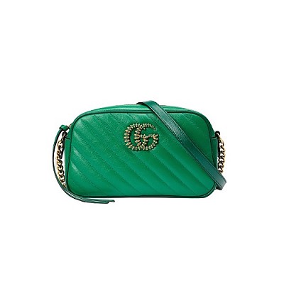 [스페셜오더]GUCCI-447632 6477 구찌 레드&블루 GG 마몽 스몰 숄더백