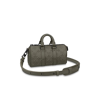 [스페셜오더]LOUIS VUITTON-M80950 루이비통 블랙 에어로그램 가죽 키폴 XS