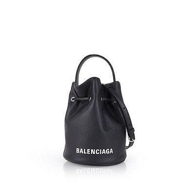 [스페셜오더]BALENCIAGA-619458 발렌시아가 핑크 WHEEL XS 드로스트링 스몰 버킷백