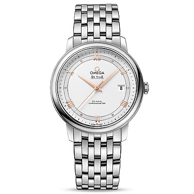 [스페셜오더]OMEGA-오메가 드빌 아워 비전 크로노미터 스틸 실버 드레스시계 41mm