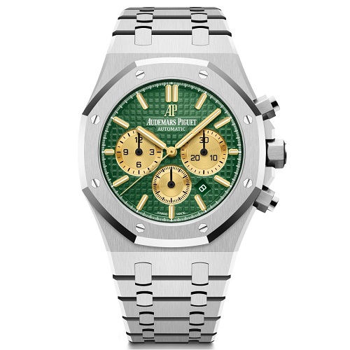 [스페셜오더]Audemars Piguet-오데마피게 로얄 오크 셀프와인딩 크로노그래프 그린 41mm