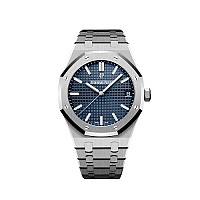 [스페셜오더]Audemars Piguet-오데마피게 로얄 오크 듀얼타임 파워리저브 스틸 블랙 41mm