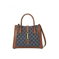 GUCCI-‎772126 구찌 베이지/에보니 GG 재키 1961 스몰 토트백 24cm