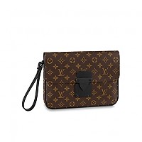 [스페셜오더]LOUIS VUITTON-M80582 루이비통 블랙 모노그램 토뤼옹 S 락 A4 파우치