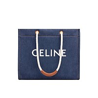 [스페셜오더]CELINE-196272 셀린느 데님 CELINE 프린트 로프 버킷백