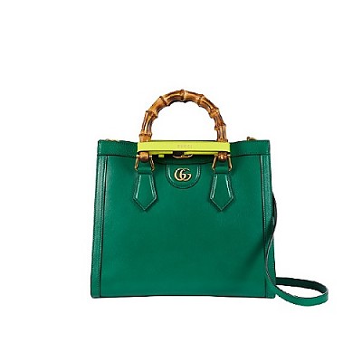 [스페셜오더]GUCCI-‎660195 1175 구찌 블랙 다이애나 뱀부 핸들 스몰 토트백