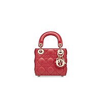 [스페셜오더]DIOR-S0856 디올 딥 민트 그린 까나쥬 LADY DIOR 마이크로 백