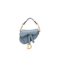 [스페셜오더]DIOR-S5662 디올 블랙 고트 스킨 SADDLE 마이크로 백