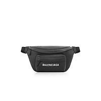 [스페셜오더]BALENCIAGA-482389 발렌시아가 블랙 나일론 프론트 포켓 익스플로러 힙색/벨트백