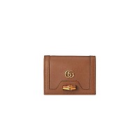 [스페셜오더]GUCCI-658244 3120 구찌 그린 다이애나 뱀부 카드 케이스 지갑