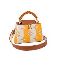 LV-M57227 루이비통 카키 카퓌신 BB 핸드백 27cm