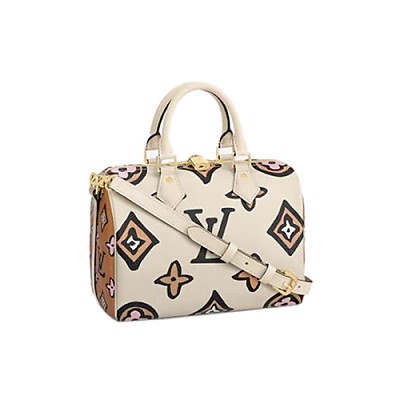 LOUIS VUITTON-N40700 루이비통 다미에 데님 스피디 반둘리에 25