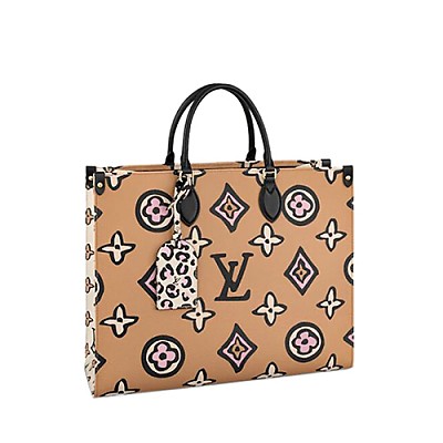 [스페셜오더]LOUIS VUITTON-M44674 루이비통 블랙/카라멜 모노그램 온더고 GM