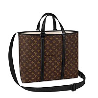 LOUIS VUITTON-N40702 루이비통 다미에 데님 위켄드 토트