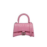 [스페셜오더]BALENCIAGA-592833 발렌시아가 블랙 아워글래스 탑 핸들백 XS