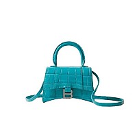 [스페셜오더]BALENCIAGA-637372 발렌시아가 블랙 아워글래스 미니 탑 핸들 백